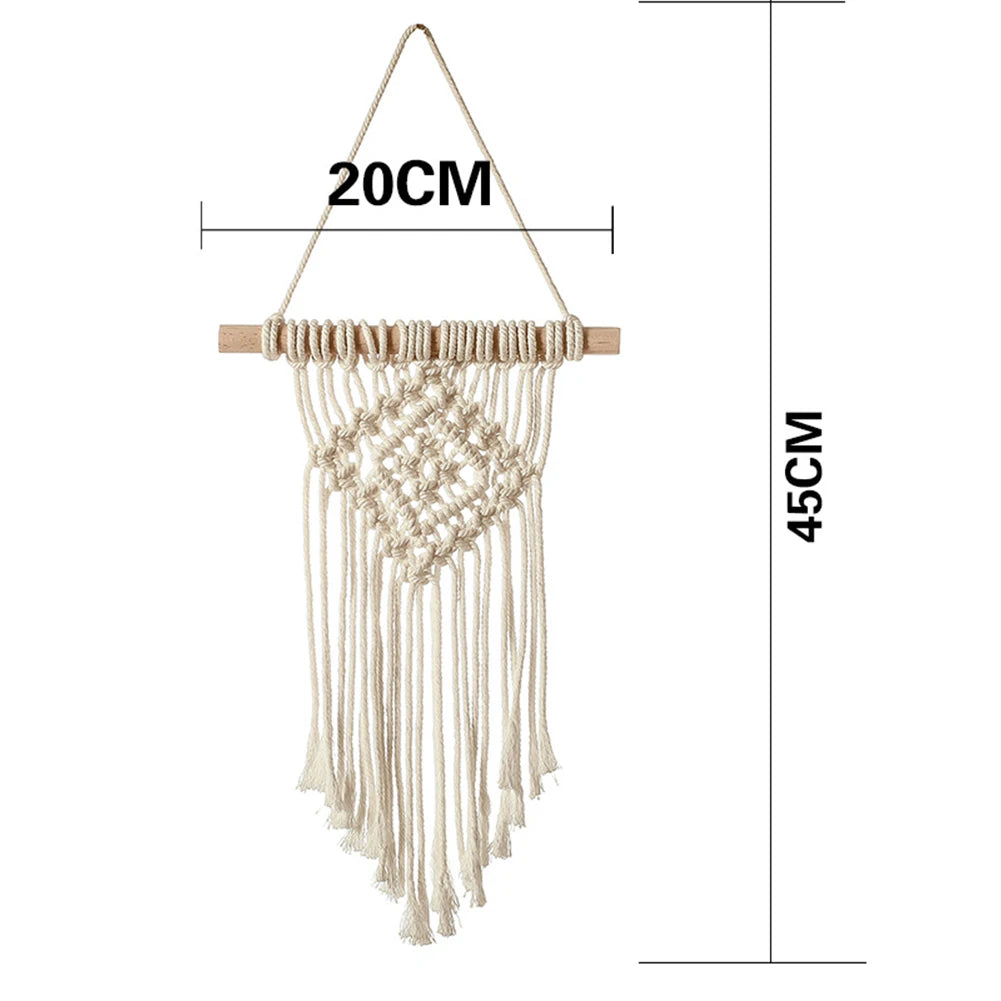Boho Breeze – Handwoven Cotton Macrame