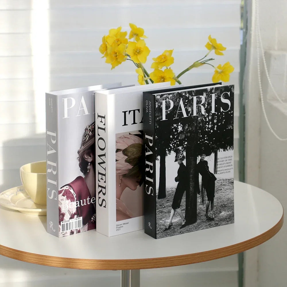 Atelier Volumes – 3-Piece Decorative Book Set