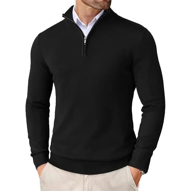 Summit Quarter-Zip Knit Pullover