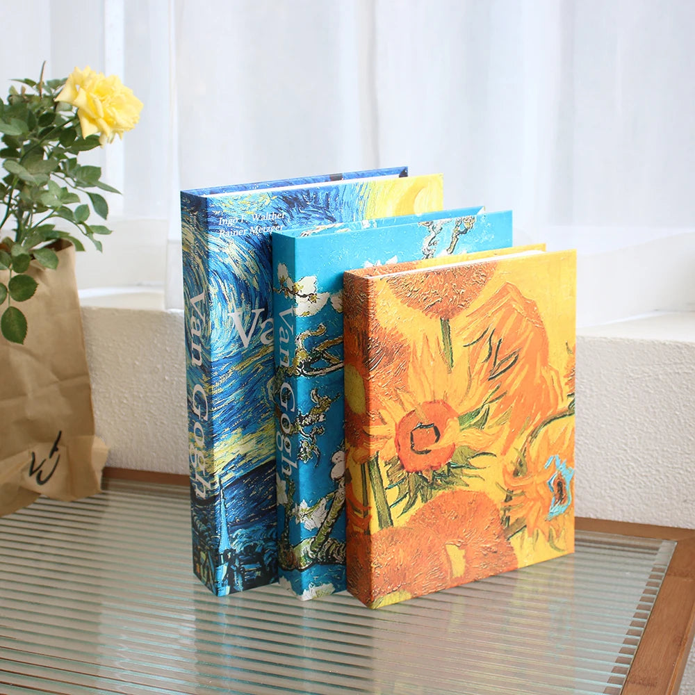 Architect’s Silence – 3-Piece Decorative Book Display Set