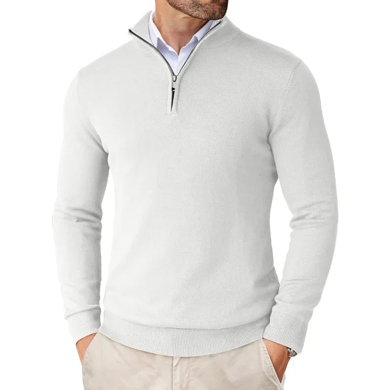 Summit Quarter-Zip Knit Pullover