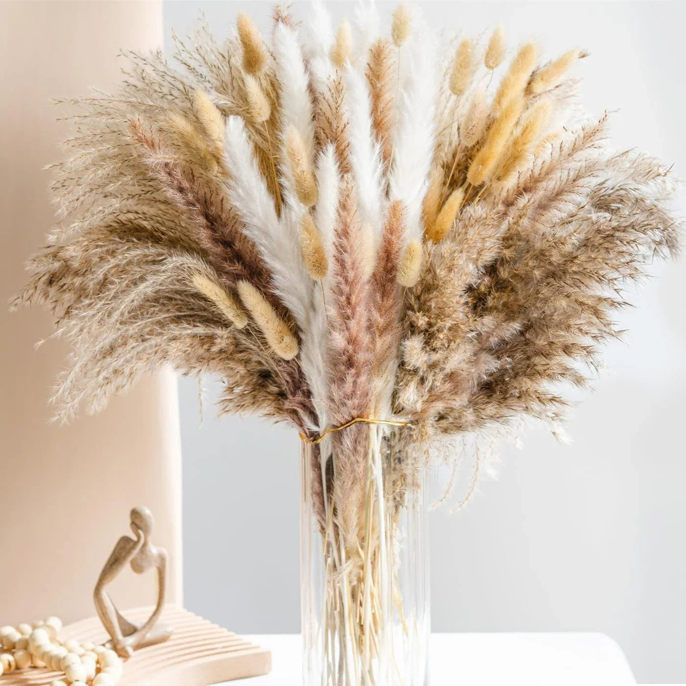 Dune Whisper – 105-Stem Dried Floral Arrangement