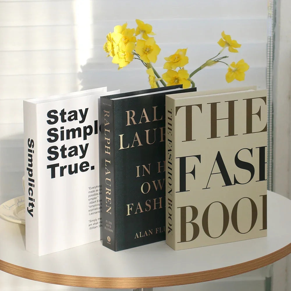 Atelier Volumes – 3-Piece Decorative Book Set