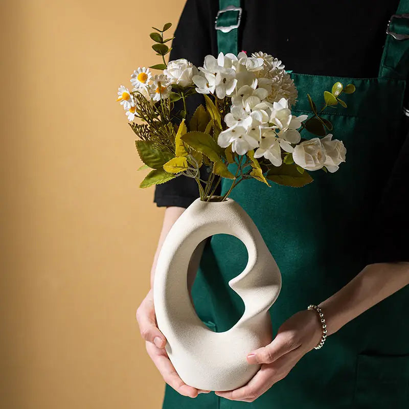 Oslo Form – Set of 2 Matte Ceramic Vases