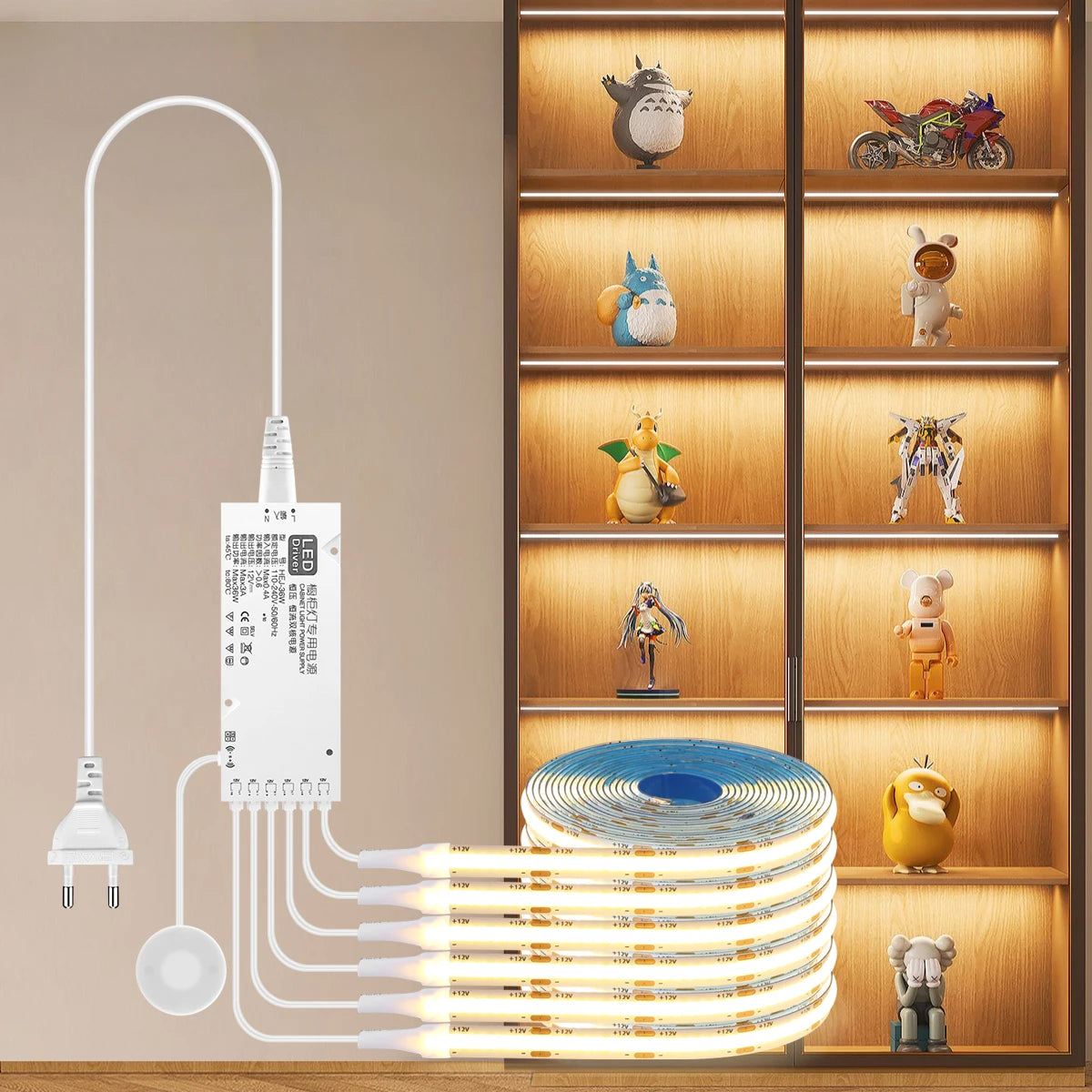 LumaBar™ — Touch-Activated Under Cabinet LED Strip Light